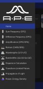 APE Optics Calculator screenshot 1