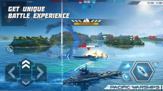 Pacific Warships: Guerra naval y batallas en mar screenshot 5