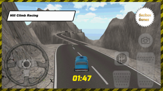 corsa di auto rosa screenshot 2