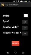 Easy Cricket Scorer screenshot 0