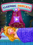 Sleeping princess makeover , Makeup Dress Up Salon screenshot 6