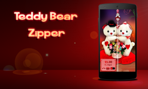 Teddy Bear Zipper Lock screenshot 0