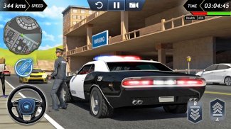 Polizeiwagen-Simulator - Police Car Simulator screenshot 2