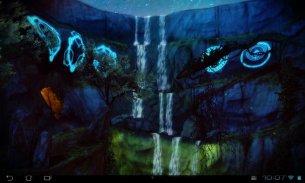 3D Waterfall: Night Edition screenshot 11