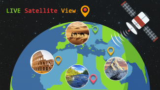 Leben Erde Karte 2020 -Satellit & Straße Aussich screenshot 5