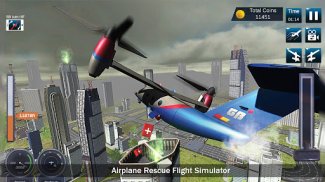 비행기 조종 시뮬레이션 : 진짜 같은 놀라운 비행 경험 screenshot 5
