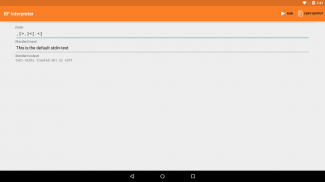 BF Interpreter screenshot 6