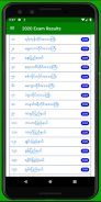 အောင်စာရင်း-2020 Myanmar Exam Results screenshot 3