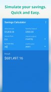 Savings Calculator screenshot 1