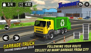 Garbage Truck Driving Games 3D screenshot 7