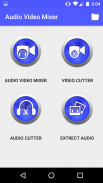 Audio Video Mixer Video Cutter video to mp3 app screenshot 1