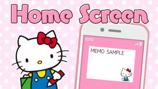 नोटपॅड : Hello Kitty Memo Pad screenshot 1