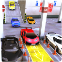 Sports Car parcheggio 3D