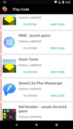 Play-Code - Promo Codes for PlayStore and AppStore screenshot 1