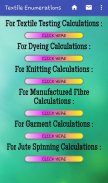 Textile Calculations (All-In-One-Calculator) screenshot 5