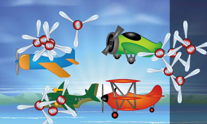 Jogos de avião para crianças: crianças menores de 6 anos