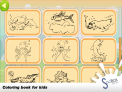 dolphin coloring book screenshot 5