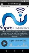 Supra Estéreo App screenshot 1