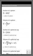 Mathematical Formulas screenshot 1