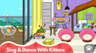 マイ・キャット・タウン- かわいい猫のゲーム screenshot 1