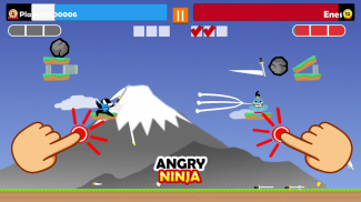 Springen Ninja Party 2 Spieler screenshot 4