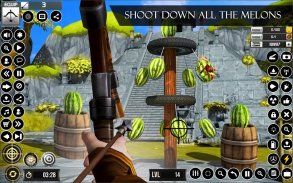 Watermelon Archery Games 3D screenshot 1