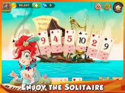 Solitaire Tripeaks Île Perdue screenshot 2