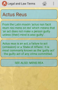 Legal and Law Terms screenshot 2