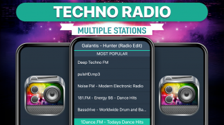 Techno Radio Favorites screenshot 2