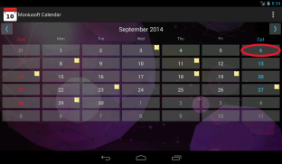 Moniusoft Calendar screenshot 1