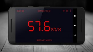 GPS Compteur de vitesse, mesure de Distance screenshot 0