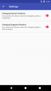 Vibrate on Charging start screenshot 0