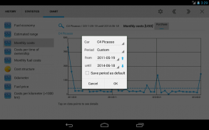 Car-costs and fuel log screenshot 14