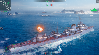Force of Warships: Jeux Guerre screenshot 5