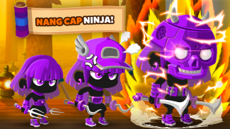 Ninja Dash - Ronin Shinobi: Chạy, nhảy, cắt giảm screenshot 4
