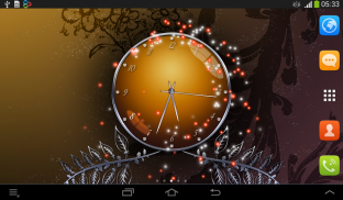 Free Pink Clock screenshot 3