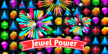 Jewel Crush Power - Jewel Blast, Match 3 Game screenshot 1