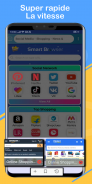 Navigateur intelligent: - Tous les médias sociaux screenshot 2