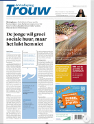 Trouw digitale krant screenshot 1