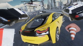 Online BMW Police Escape Car screenshot 1