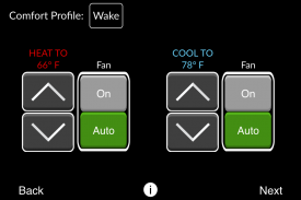 Carrier® Côr™ Thermostat screenshot 4