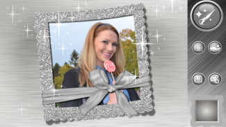 Silver Photo Frames Editor screenshot 2