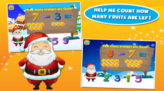 圣诞老人幼儿园数学游戏 screenshot 2