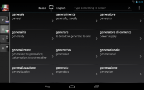 Free Dict Italian English screenshot 5