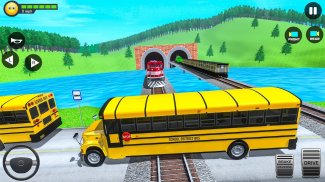 City School Bus Driving Sim:3D screenshot 4