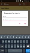 Catatan : Perlindungan kata sandi - Notes Password screenshot 4