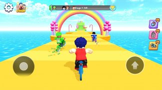 Bike Jump Master: Obby Game screenshot 1