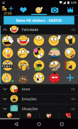 Emojidom carinhas emoticons HD screenshot 2