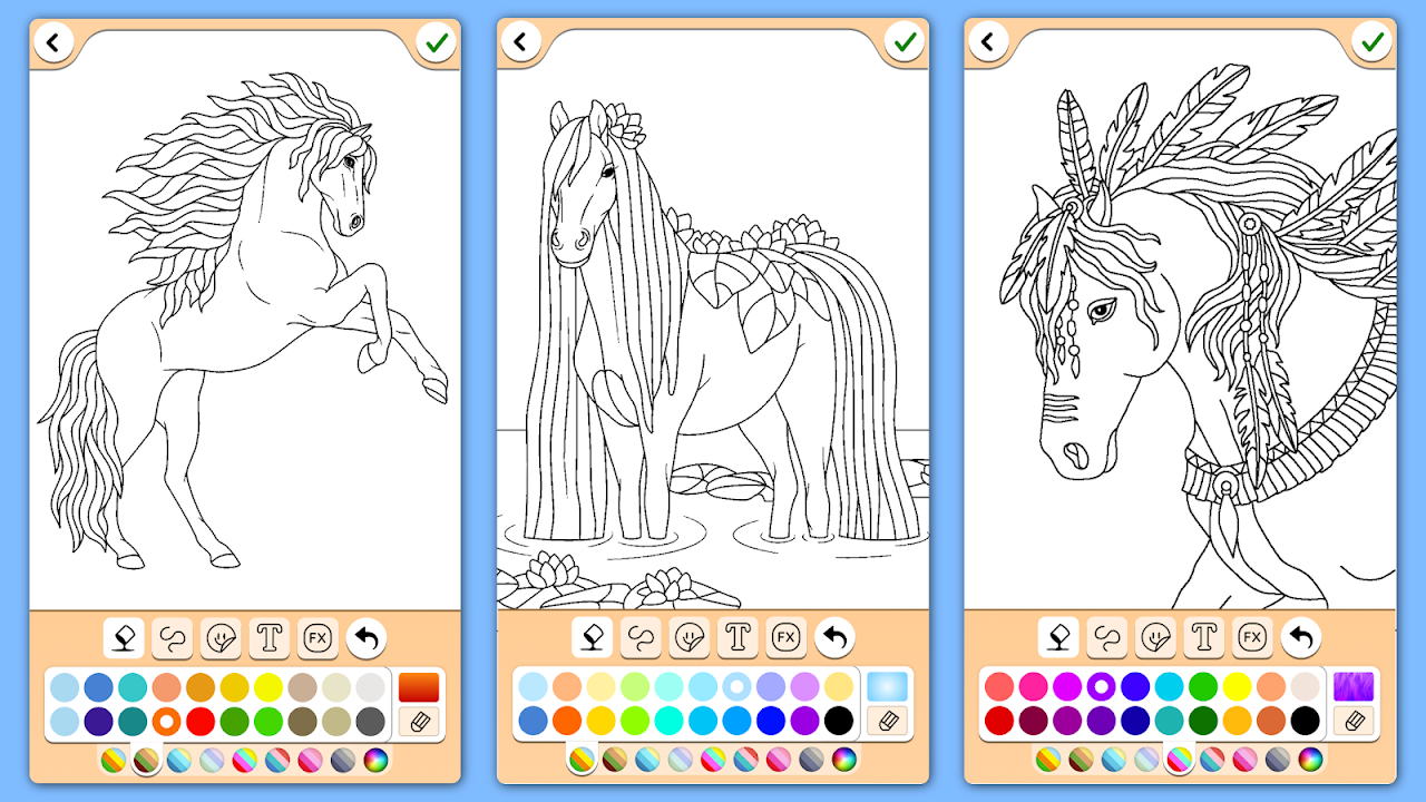 Cavalo jogo de colorir - Baixar APK para Android