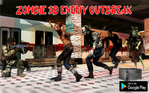 Zombie 3D Enemy Outbreak Game screenshot 6